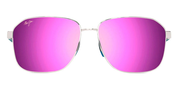 Shiny Silver with Dark Blue / MAUI Sunrise / 61-15-140