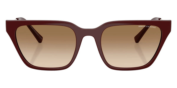 Shiny Bordeaux/Shiny Rose Gold / Brown Gradient / 55-20-140