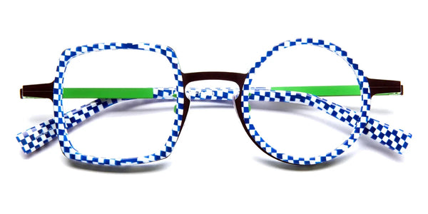 Black/Blue Checkerboard / 43-24-144