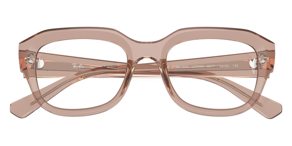 Ray-Ban RX7225 8317 52 - Transparent Light Brown