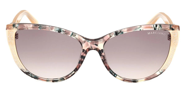 Beige Brown/Havana / Gradient Green / 58-17-140