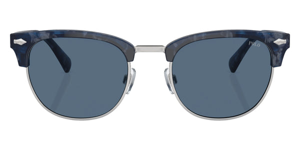 Shiny Blue Havana / Dark Blue / 53-21-145