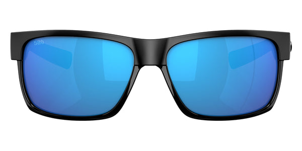 Shiny Black/Matte Black / Blue Mirrored Polarized / 60-14-125