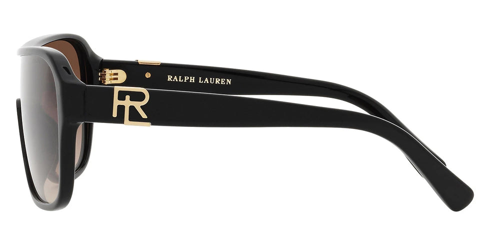 RALPH LAUREN RL8214U 500113 34 - Black / Gradient Brown