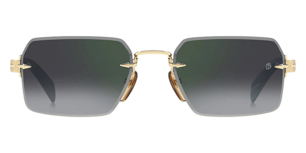 Gold Green / Gray Shaded Green Mirrored / 56-20-145