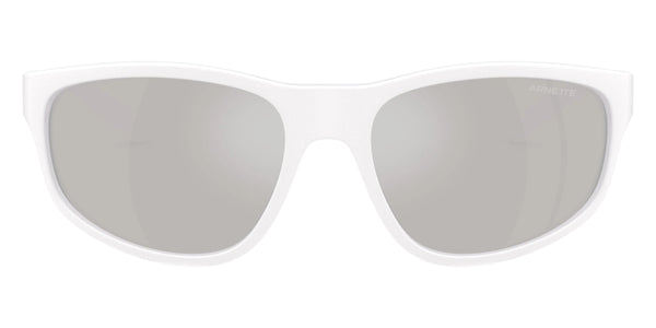 Opal White Matte/Shiny / Light Gray Mirrored Silver / 56-16-125