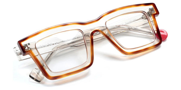 Shiny Translucent Brown/Shiny Blonde Tortoiseshell / 47-24-145