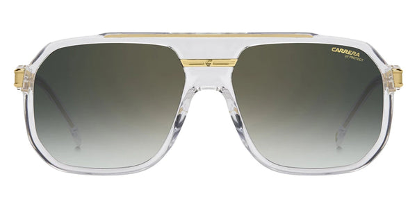 Crystal Gold / Green Shaded Gold Mirrored AR / 60-16-145