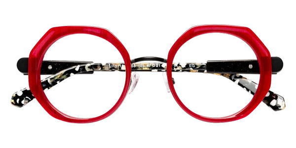 Burgundy/Black/Leopard / 47-21-140