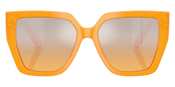 Opal Orange / Orange Mirrored Silver Gradient / 55-17-145