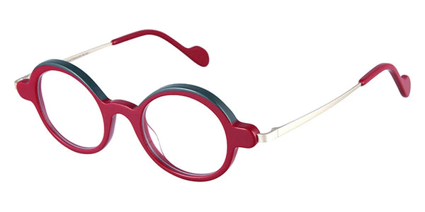 Red and Solid Mallard Green/Champagne / 42-22