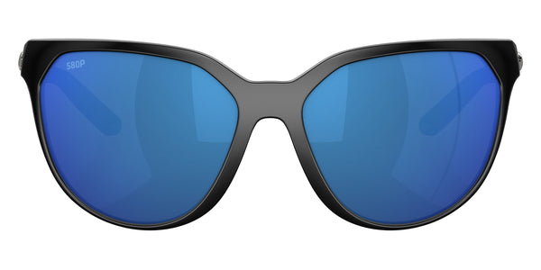 Matte Black / Blue Mirrored Polarized / 58-15-123