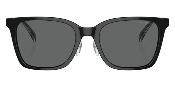 Shiny Black on Crystal / Dark Gray / 55-20-145