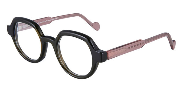 Transparent Khaki/Transparent Powder Pink / 46-22