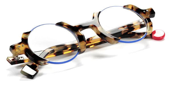 Shiny Tokyo Tortoise/Satin Blue Majorelle / 44-26-145