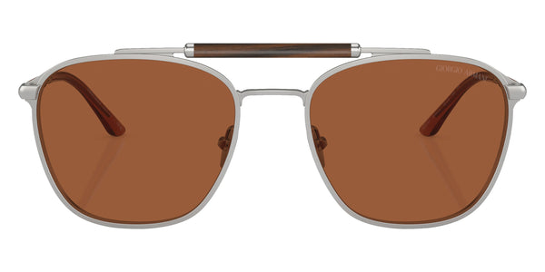 Matte Silver / Dark Brown / 55-19-145