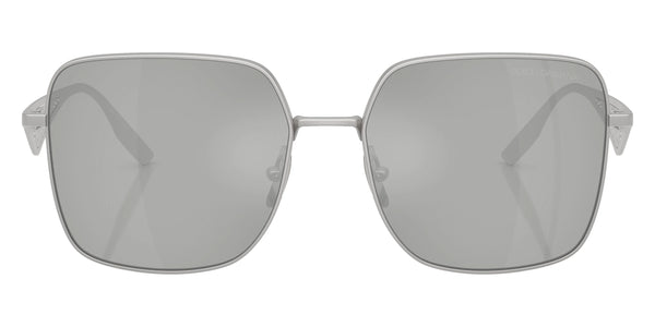 Matte Silver / Clear Mirrored Silver / 57-16-145