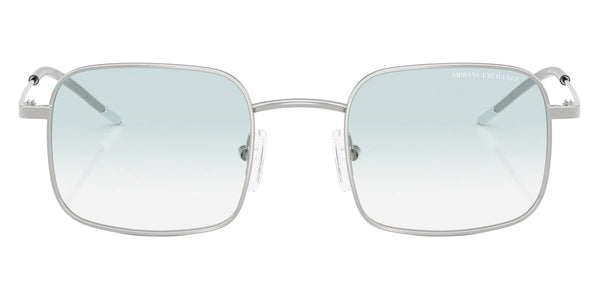 Shiny Silver / Clear Gradient Light Blue / 46-21-140