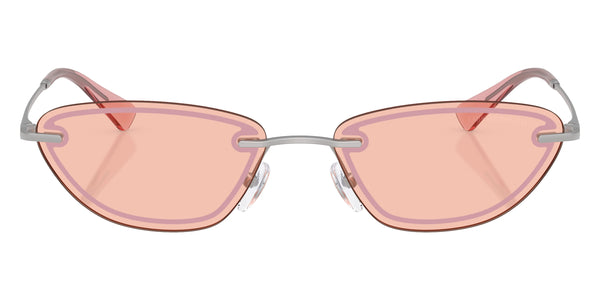 Shiny Silver / Light Pink / 57-16-140