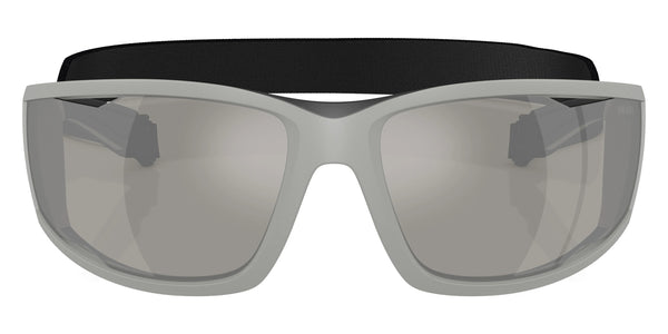 Matte Iron Gray / Light Gray Mirrored Silver / 85-18-120