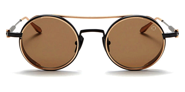 Brushed Black/Matte White Gold / Dark Brown AR / 46-22-140