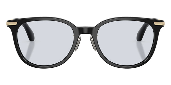 Shiny Black / Solid Light Azure / 52-19-145