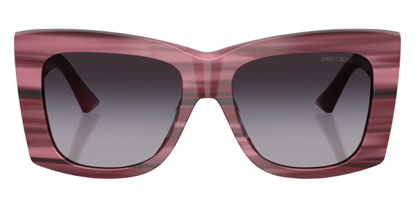 Striped Cranberry / Gradient Gray / 54-17-140