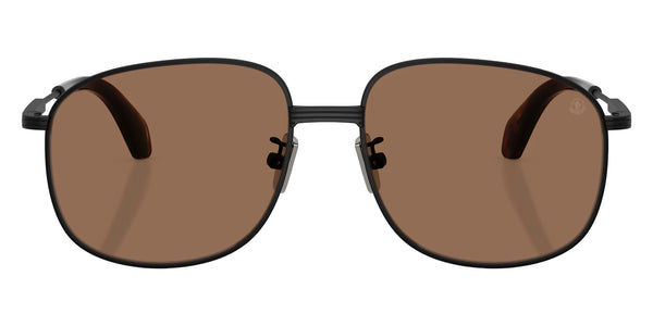 Matte Black / Solid Brown / 56-16-145