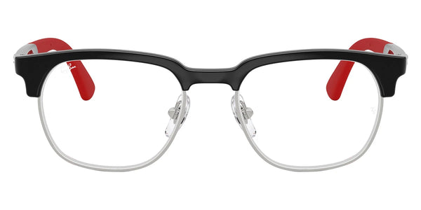 Black on Silver on Rubber Red / 46-17-135