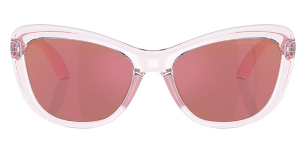 Shiny Transparent Pink / Dark Violet Mirrored Red / 50-16-125