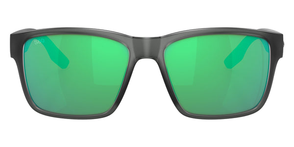 Matte Smoke Crystal / Green Mirrored Polarized / 57-16-145