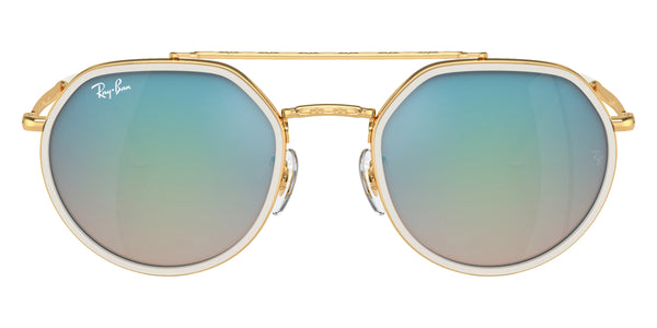 Gold / Blue Gradient Mirrored / 53-22-145