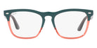 Ray-Ban RX4487VF 8194 54 - Dark Green on Transparent Light Red