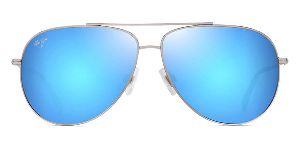 Shiny Silver with Blue and Green / Blue Hawaii / 62-12-145