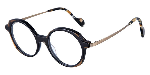 Black and Transparent Carmael Brown/Beige / 47-18