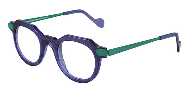 Transparent Blue/Portobello Green / 46-25