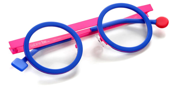 Matte Blue Majorelle/Satin Neon Pink / 43-26-140