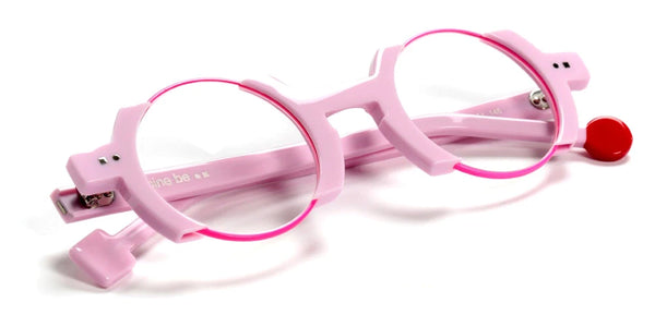 Shiny Baby Pink/Satin Neon Pink / 44-26-145