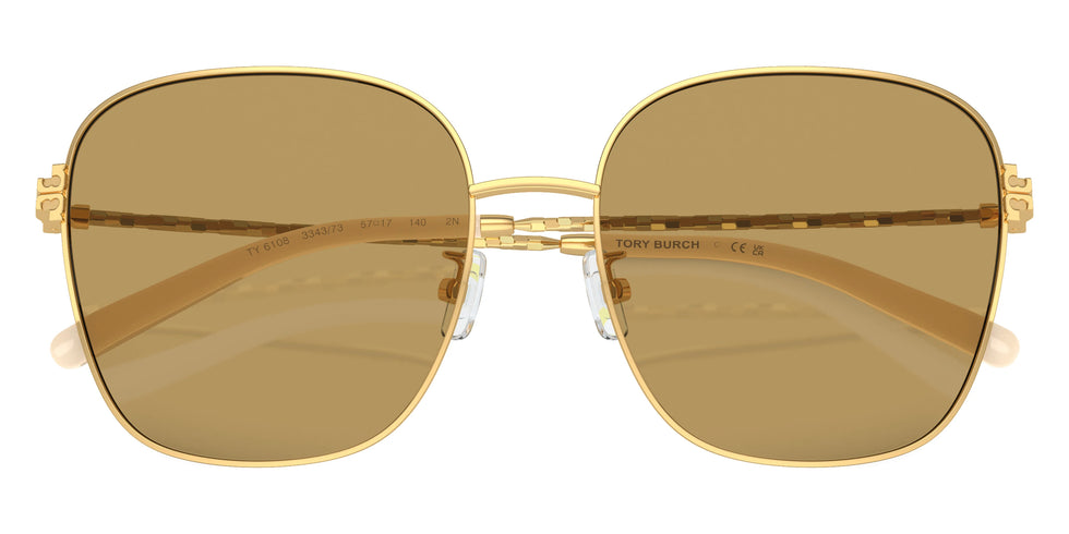 Tory Burch TY6108 334373 57 - Gold / Ochre