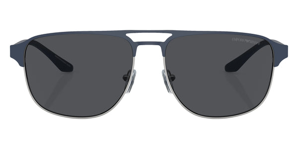 Matte Silver/Bluette / Dark Gray / 60-16-145