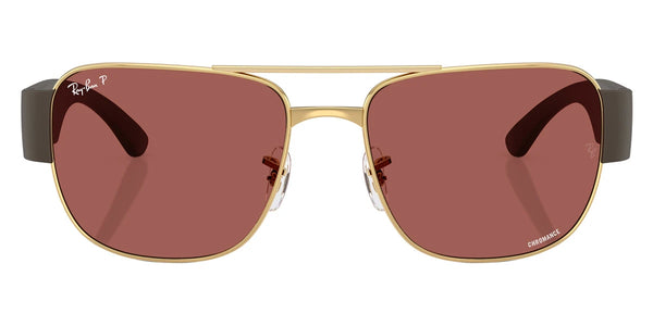 Arista Gold/Sand Brown / Wine Polarized / 56-18-140