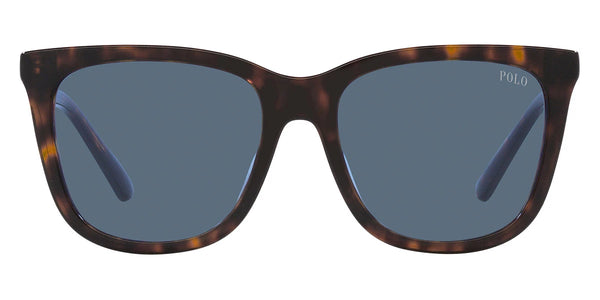 Shiny Dark Havana / Blue / 55-18-145