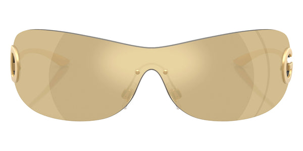 Matte Gold / Light Brown Mirrored Gold / 141-0-125