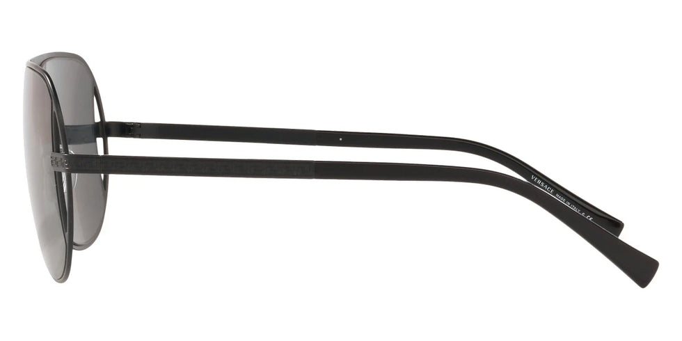 VERSACE VE2212 100987 57 - Matte Black / Gray