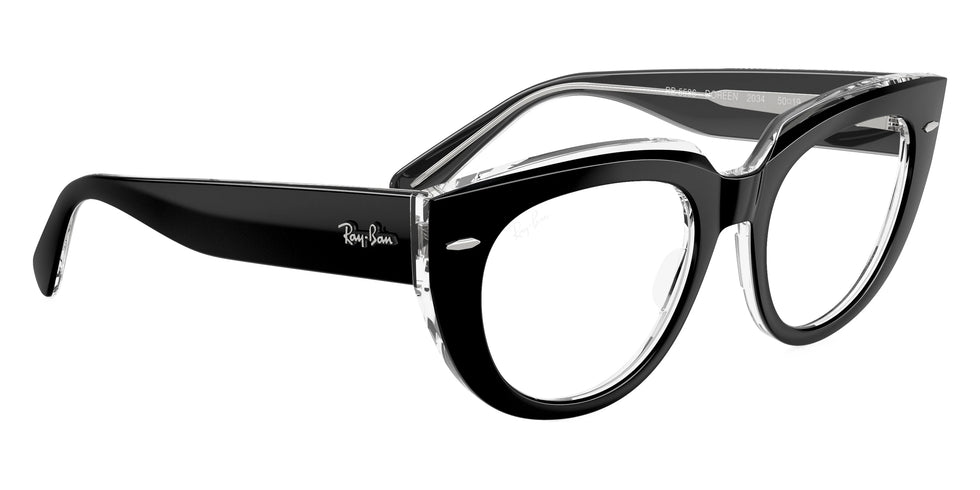 Ray-Ban RX5586 2034 48 - Black on Transparent