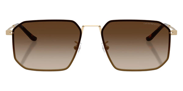 Matte Pale Gold / Gradient Brown / 58-16-145