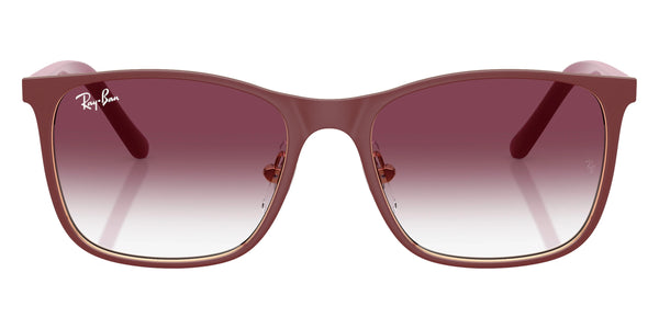 Bordeaux on Rose Gold/Fuchsia / Clear Gradient Dark Violet / 48-16-125