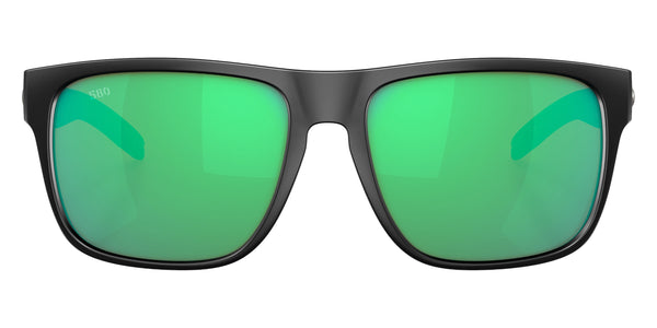 Matte Black / Green Mirrored Polarized / 59-17-140