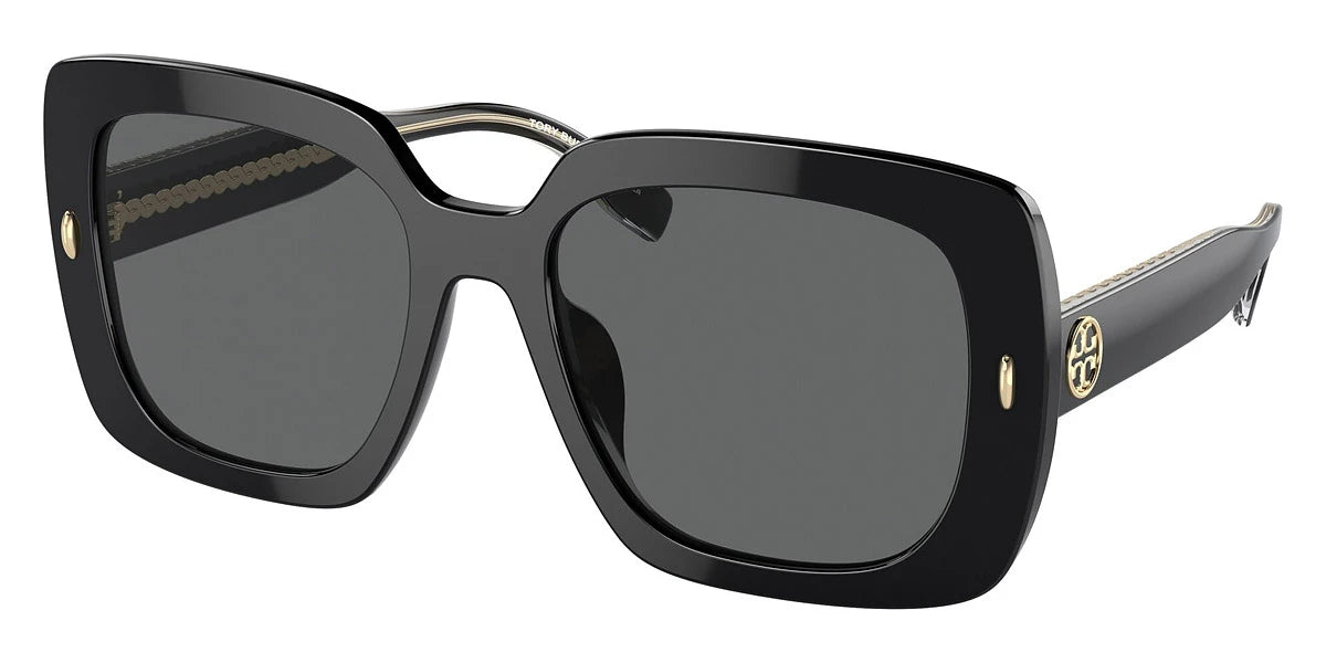 Tory Burch TY7193F 170987 58 - Black/Clear / Dark Gray