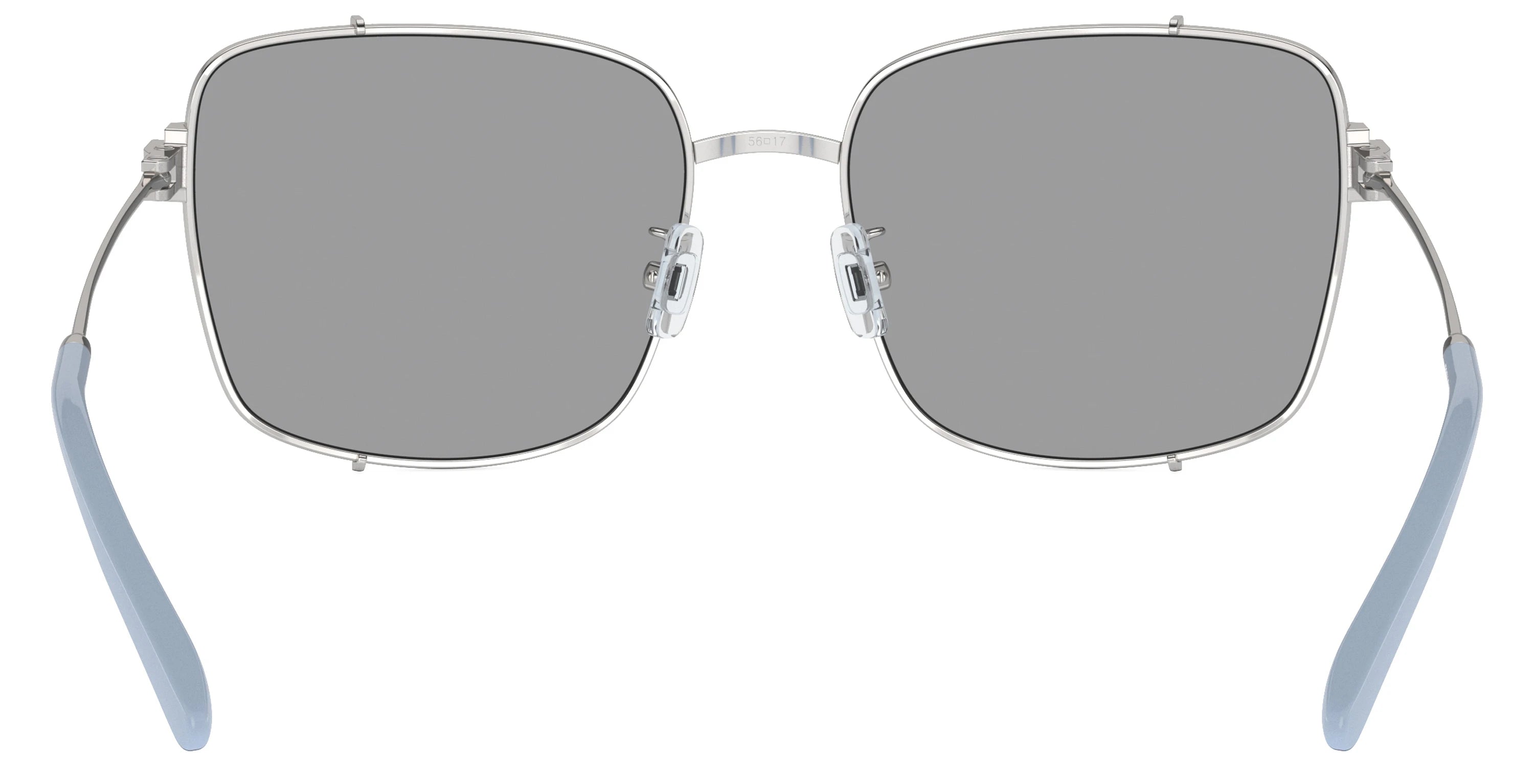 Tory Burch TY6104 316172 56 - Silver / Light Blue Mirrored